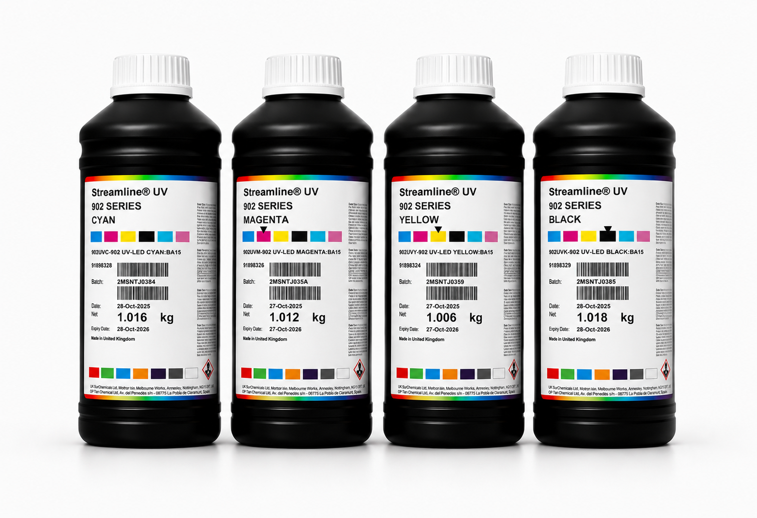 УФ Чернило UV LED  SunChemikal 904 Kyocera